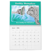 2015 Word een Boeddy voor Manatees Buddy Manatee Kalender (Mar 2026)