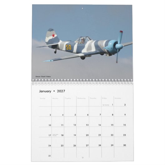 2015 Yak - CJ-agenda Kalender (Jan 2027)