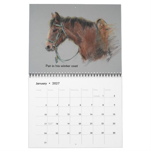 2015Morgan Horse Ranch, PRNS-kalender Kalender (Jan 2027)