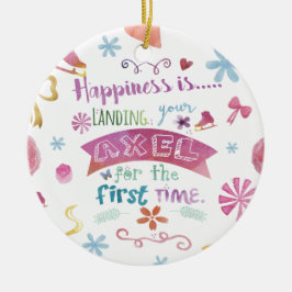 2016 Aangepaste afbeelding Skating Ornament