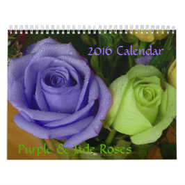 2016 Agenda-Paarse & Jade Rozen Agenda Kalender