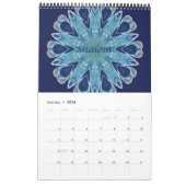2016 Agenda Shalom Blue Hearts Single Page Kalender (Jan 2026)