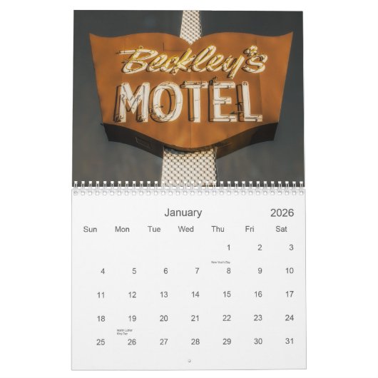 2016 Agenda van de  Tekens Eerste editie Kalender (Jan 2026)