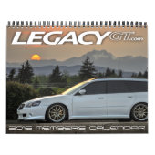 2016 Agenda van het lid van LegacyGT.com Kalender (Hoes)