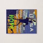 2016 Amerikaanse verkiezing Hillary Clinton hope S Legpuzzel (Horizontaal)