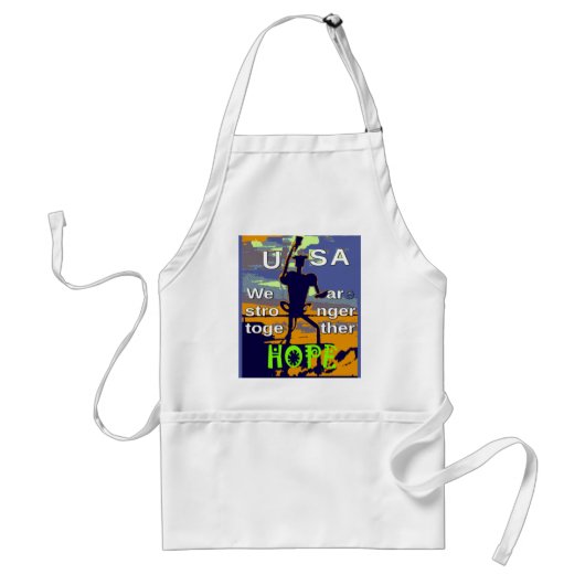 2016 Amerikaanse verkiezing Hillary Clinton hope S Standaard Schort (Voorkant)