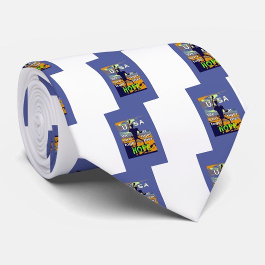 2016 Amerikaanse verkiezing Hillary Clinton hope S Stropdas (Opgerold)