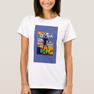 2016 Amerikaanse verkiezing Hillary Clinton hope S T-shirt