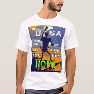 2016 Amerikaanse verkiezing Hillary Clinton hope S T-shirt