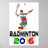 2016: Badminton Poster (Voorkant)
