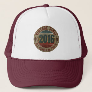  2016 BIRTHDAY GIFT TRUCKER HAT TRUCKER PET