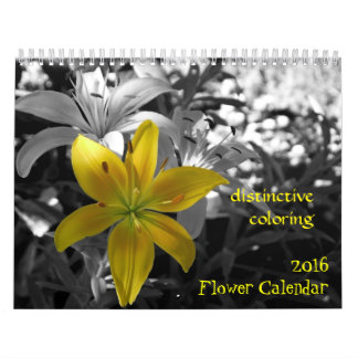 2016 Bloemencalender Kalender