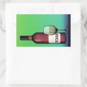 2016 Cheers! Rechthoekige Sticker (Tas)