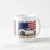 2016 Corvette Coupe Coffee Mok (Voorkant rechts)