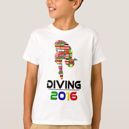 2016: Duiken T-shirt (Voorkant)