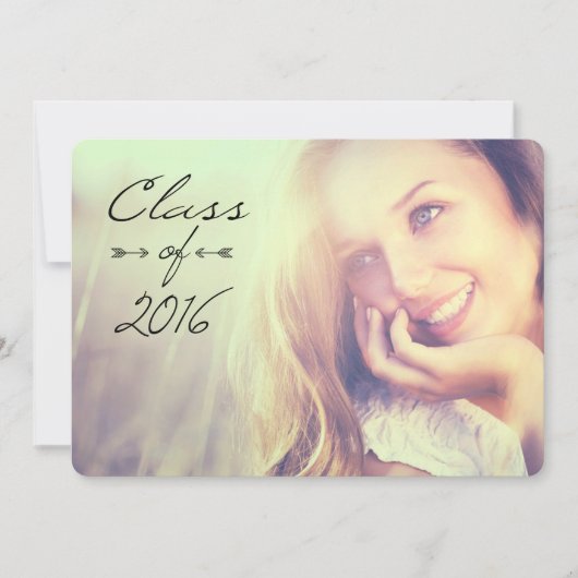 2016 Elegant Afstuderen Open House Uitnodigingen (Voorkant)