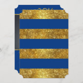 2016 Elegant Faux Glitter Confetti Afstuderen Part Kaart (Voorkant / Achterkant)