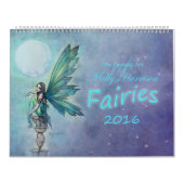 2016 Fairy Calendar beroemd gemaakt door Molly Har Kalender (Hoes)