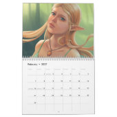 2016 Fantasy Art Calendar van Adrienn Ecsedi Kalender (Feb 2027)