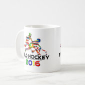 2016: Field Hockey Koffiemok (Voorkant links)