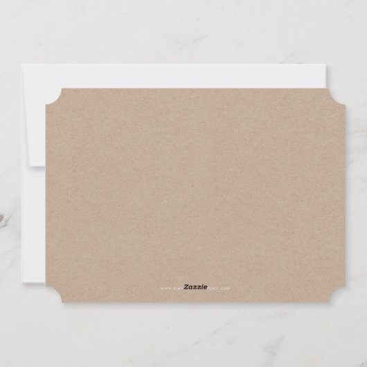 2016 FOTO VAKANTIE KAART classy fancy script rood (Achterkant)