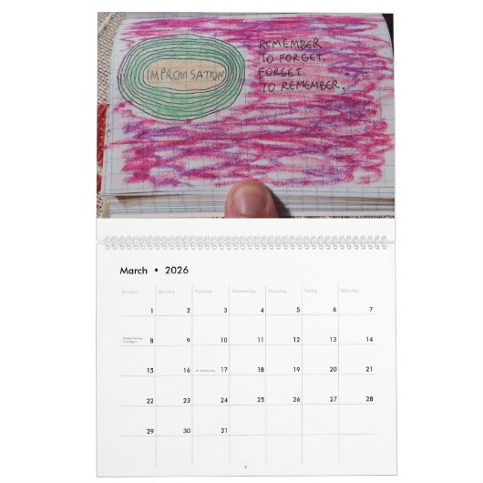 2016 Geheimen van Organ Spelling Calendar Kalender (Mar 2026)