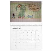2016 Geheimen van Organ Spelling Calendar Kalender (Feb 2027)