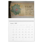 2016 Geheimen van Organ Spelling Calendar Kalender (Jan 2027)