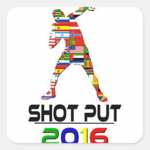2016:Gepropt Vierkante Sticker