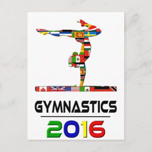 2016: Gymnastiek Briefkaart