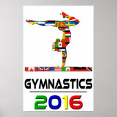 2016: Gymnastiek Poster (Voorkant)
