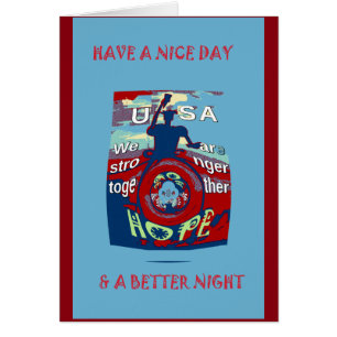 2016 hebben de VS een mooie dag vol sterke krachte