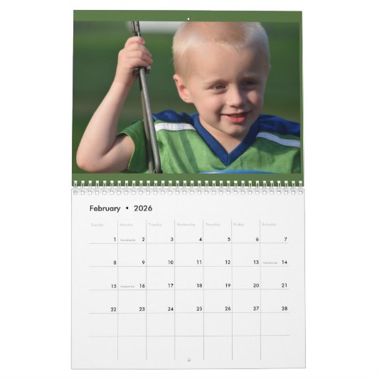 2016 Herinneringen Kalender (Feb 2026)