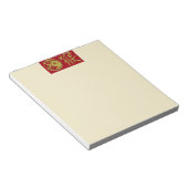 2016 is het jaar van de apenpapierwinkel notitieblok (Schuin)