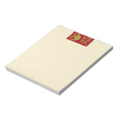 2016 is het jaar van de apenpapierwinkel notitieblok (Linkerzijde)