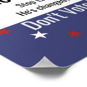 2016 is het jaar van Gone Vote Harris Poster (Hoek)