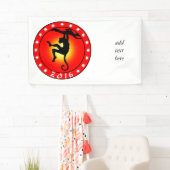 2016 Jaar van de aap Spandoek (Insitu)