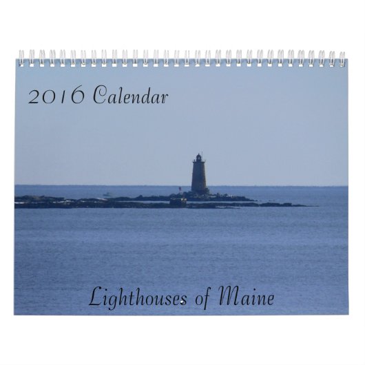 2016 Kalender Maine Vuurtorens (Hoes)