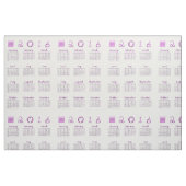 2016 Kalender op STOF met Fabric Font (Fat Quarter)