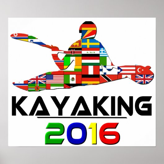 2016: Kayaking Poster (Voorkant)