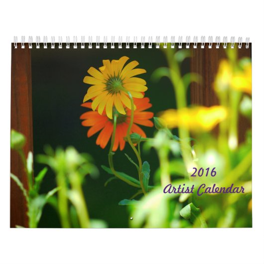 2016 Kunstkalender Kalender (Hoes)