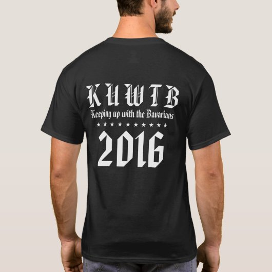 2016 KUWTB T-shirt (Achterkant)