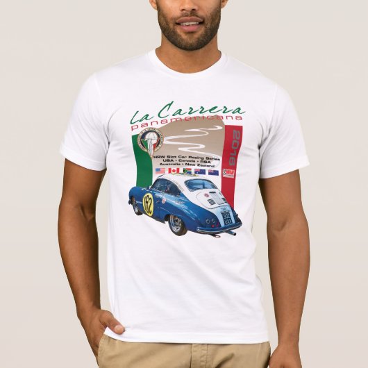 2016 La Carrera Panamericana Racing Series-356 T-shirt (Voorkant)