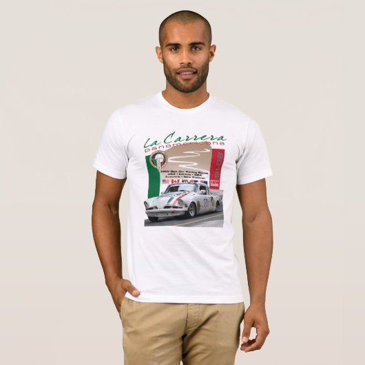 2016 La Carrera Panamericana Racing Series-Hawk T-shirt (Voorkant volledig)