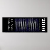 2016 Lunar Calendar Poster (Voorkant)