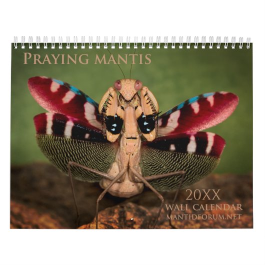 2016 Mantidforum - Mantidforum - Muurkalender met  Kalender (Hoes)