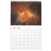 2016 moderne abstracte kunst kalender (Mar 2027)