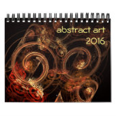 2016 Moderne Abstracte kunst Kalender (Hoes)