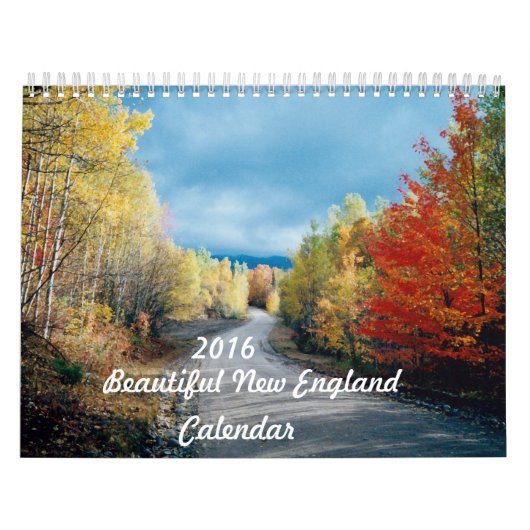 2016 Mooie New England-kalender Kalender (Hoes)