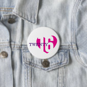 2016 nieuwe jaar liefde 2016 knoop/badge ronde button 7,6 cm (In situ)